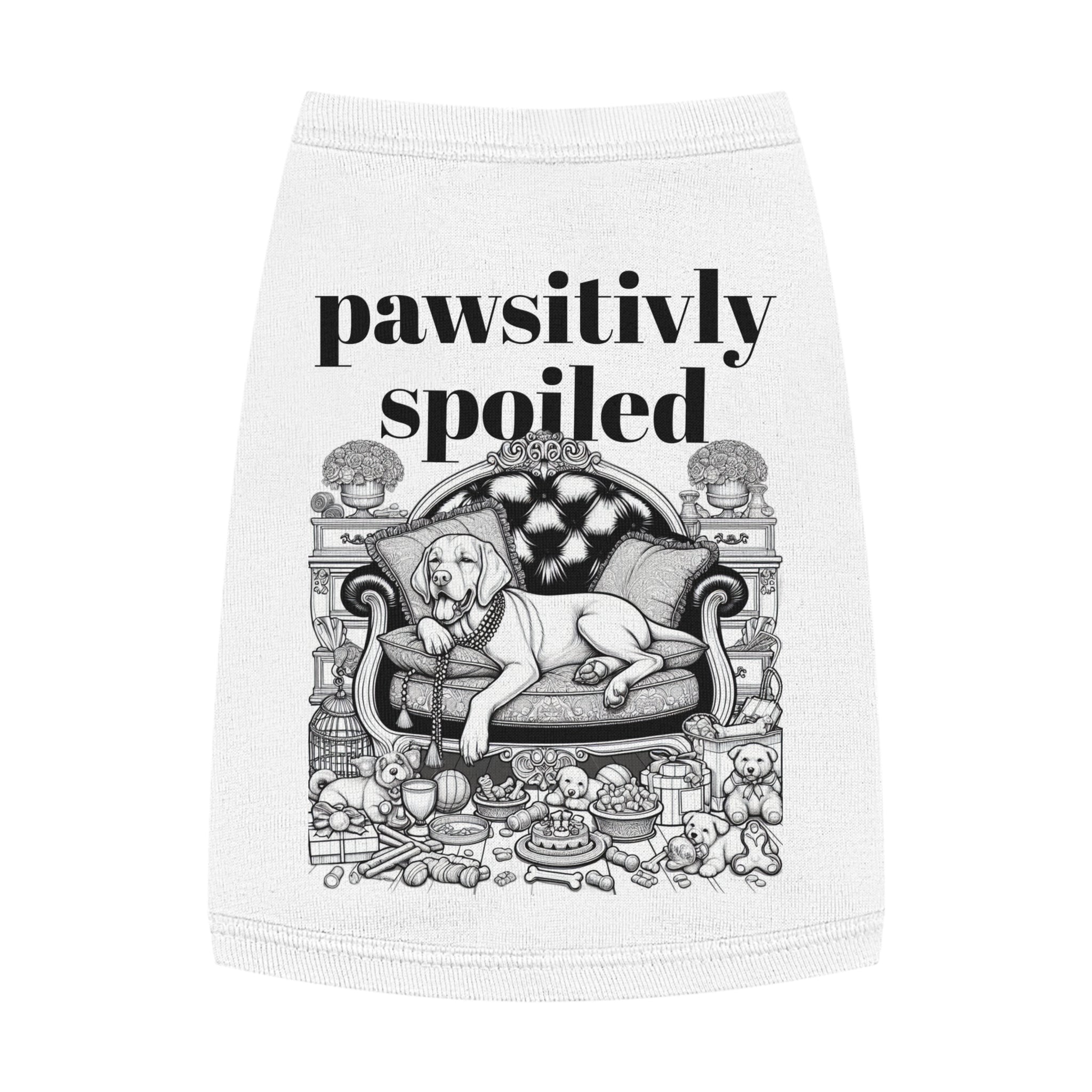 Pawsitively Spoiled Pet Tank Top
