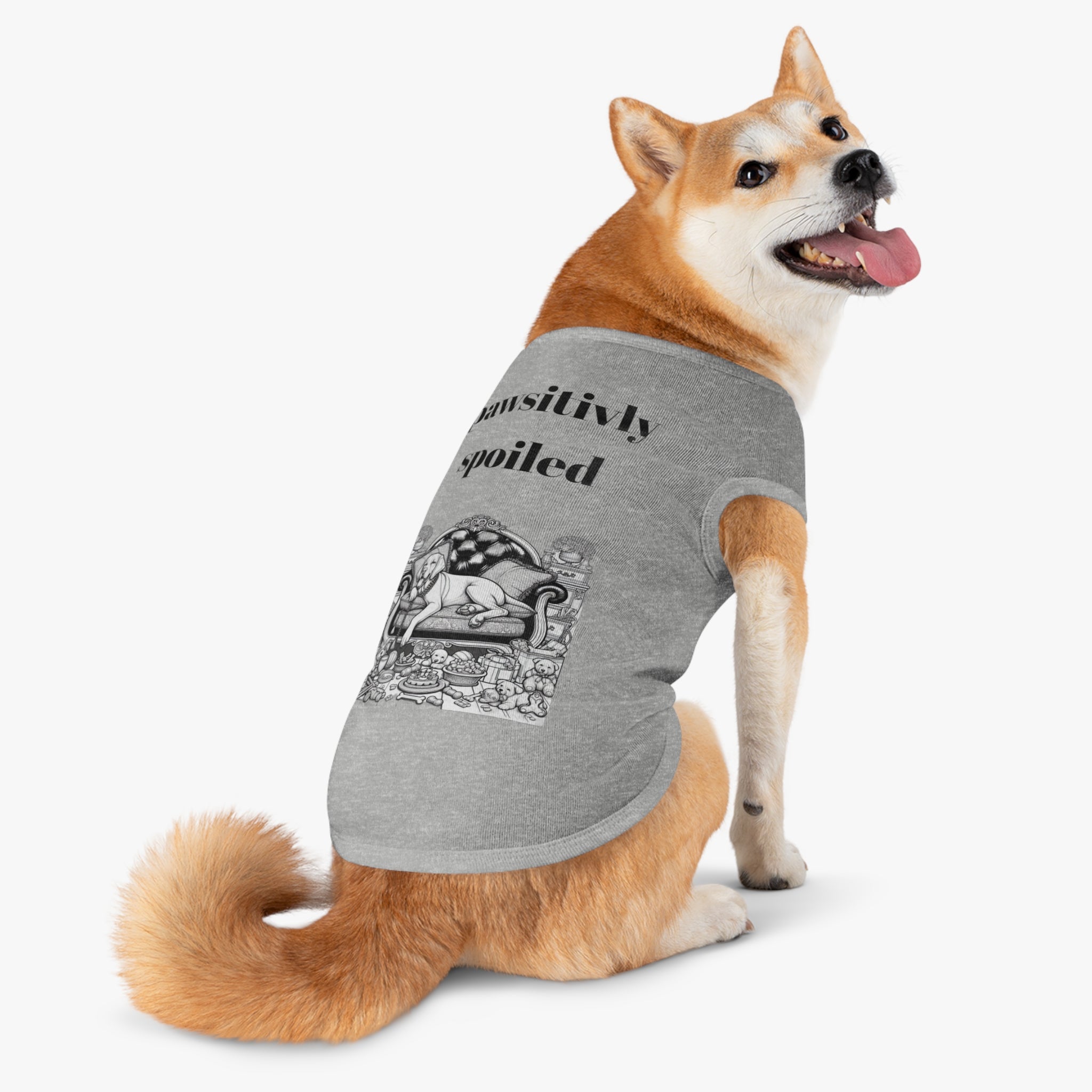Pawsitively Spoiled Pet Tank Top