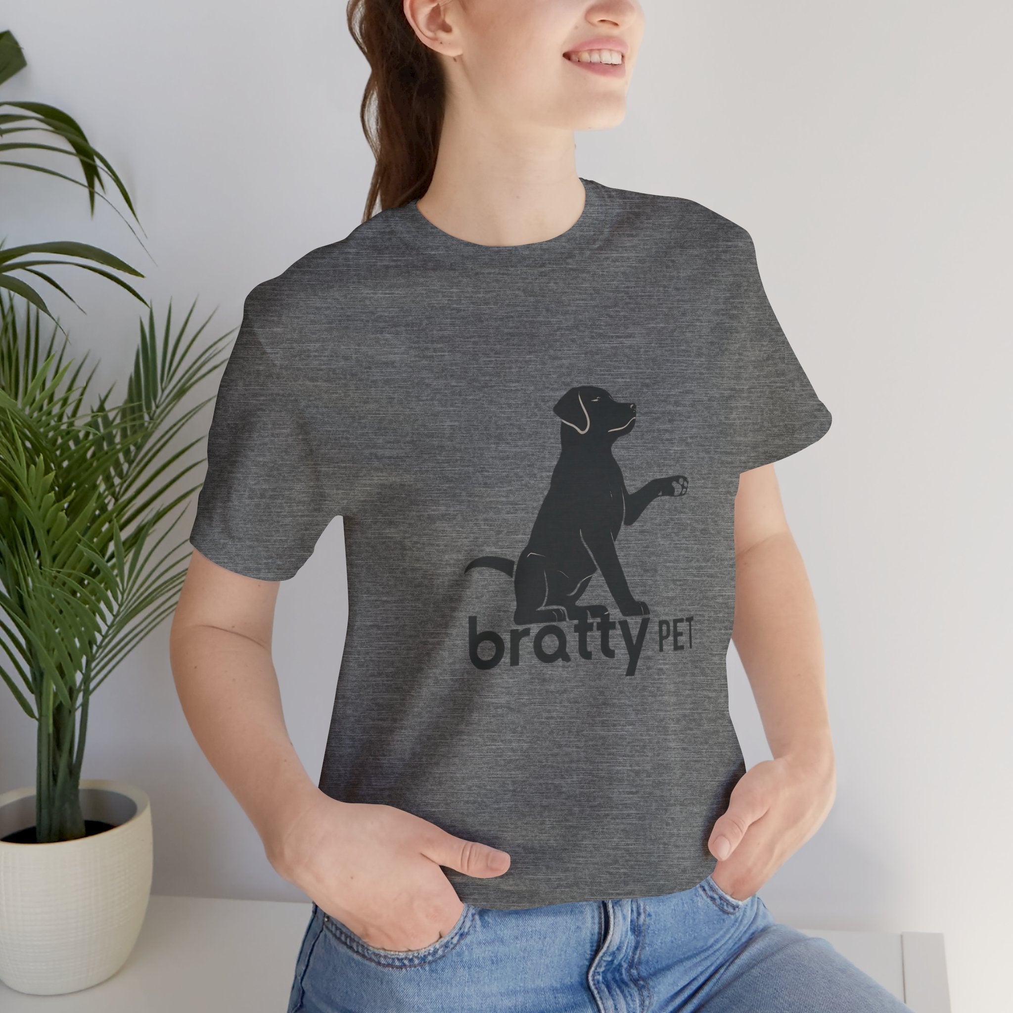 Bratty Pet Unisex Jersey Short Sleeve Tee