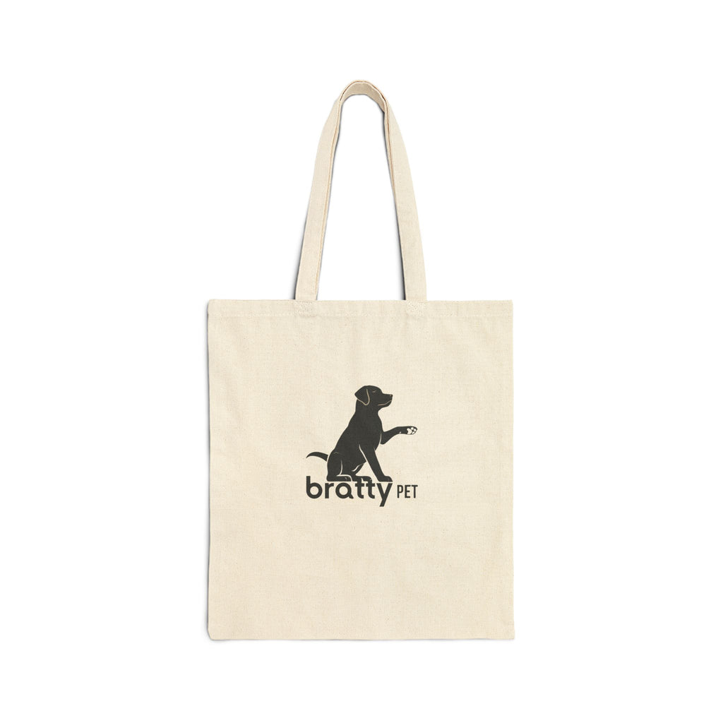 Bratty Pet Cotton Canvas Tote Bag