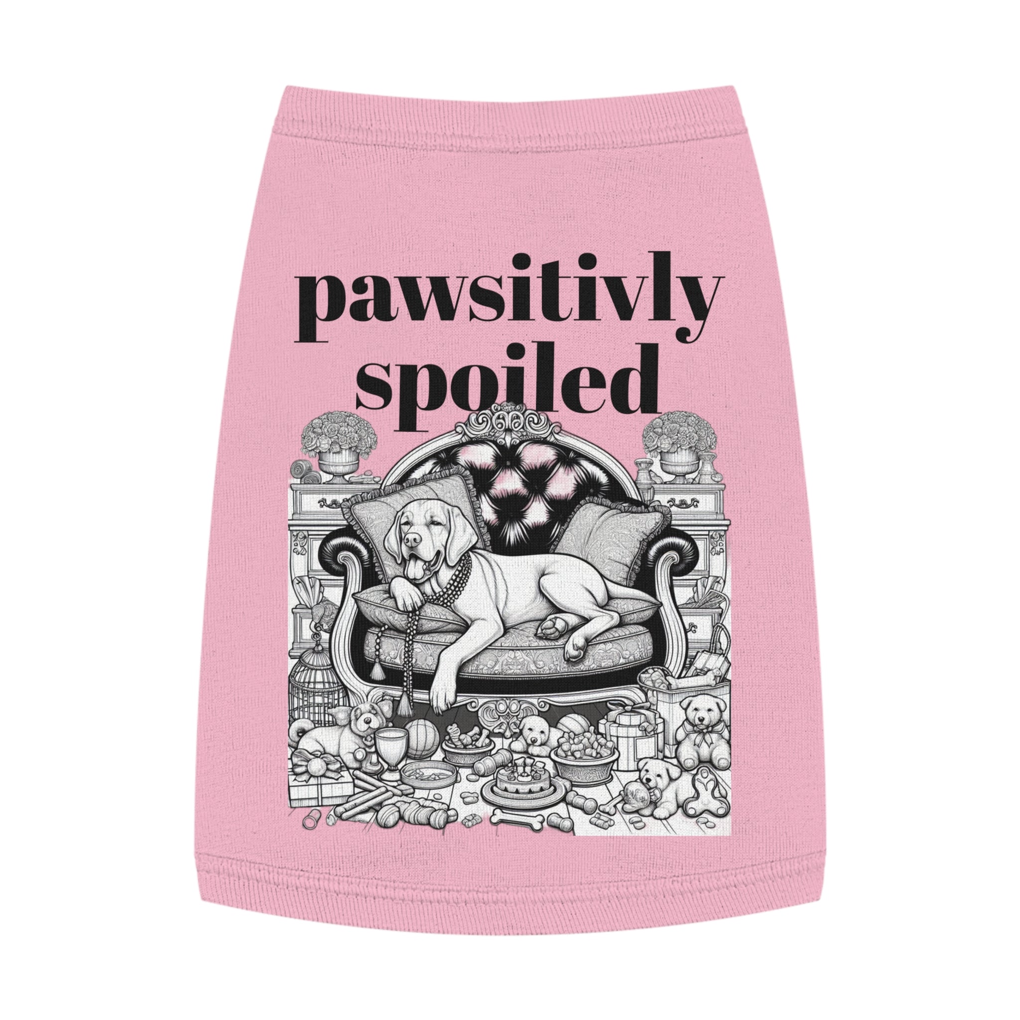 Pawsitively Spoiled Pet Tank Top