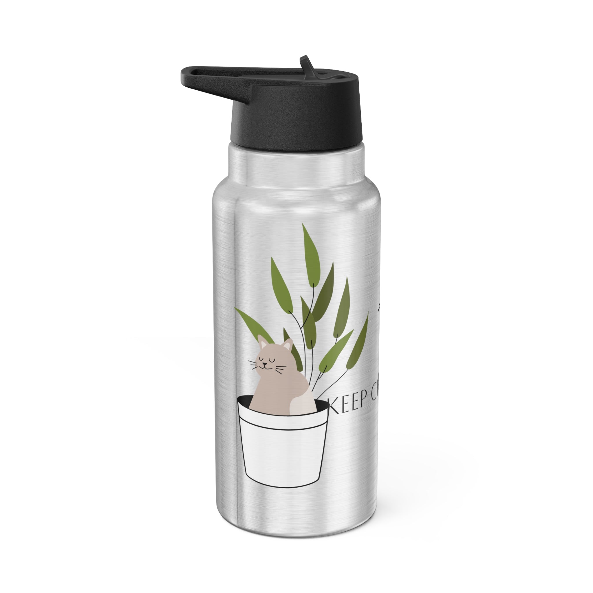 TOTAL ZEN Tumbler, 32oz, "Keep Chewing On The Fern"