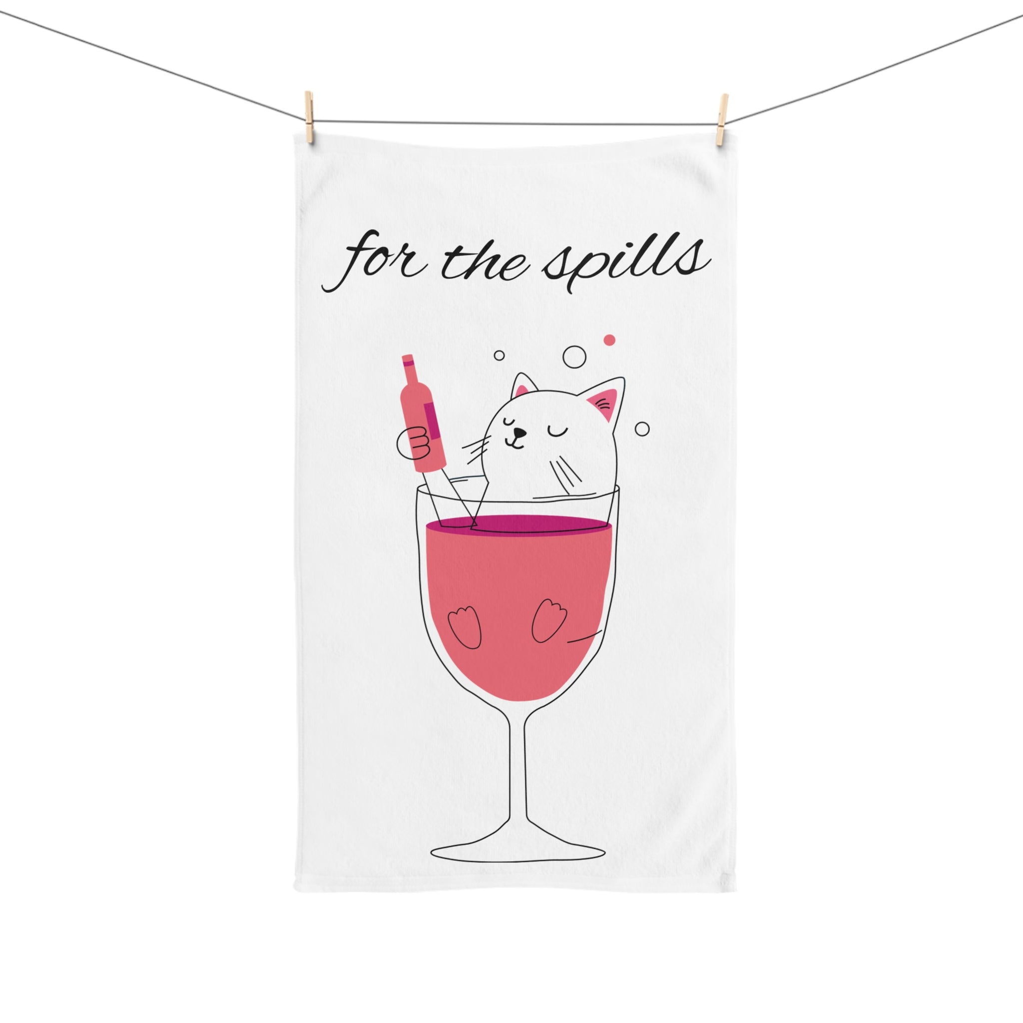 Hand Towel - For the Spills