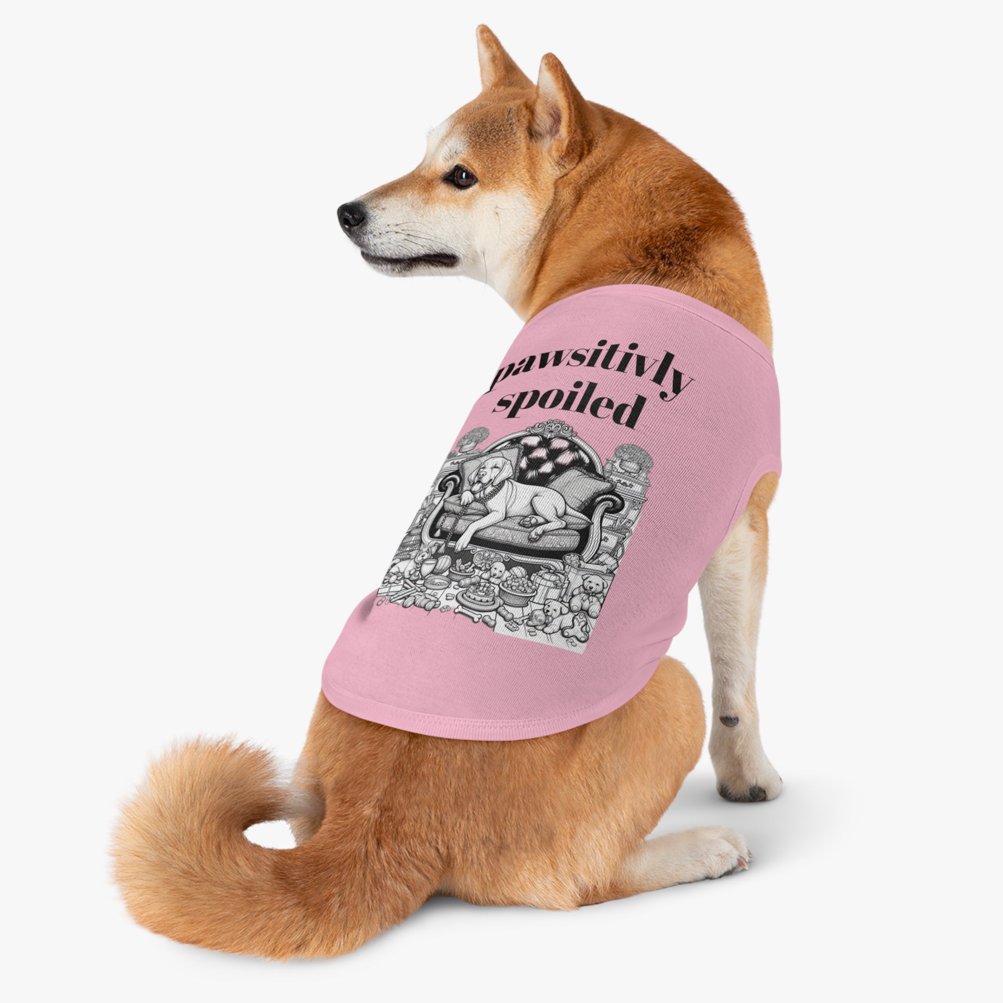 Pawsitively Spoiled Pet Tank Top