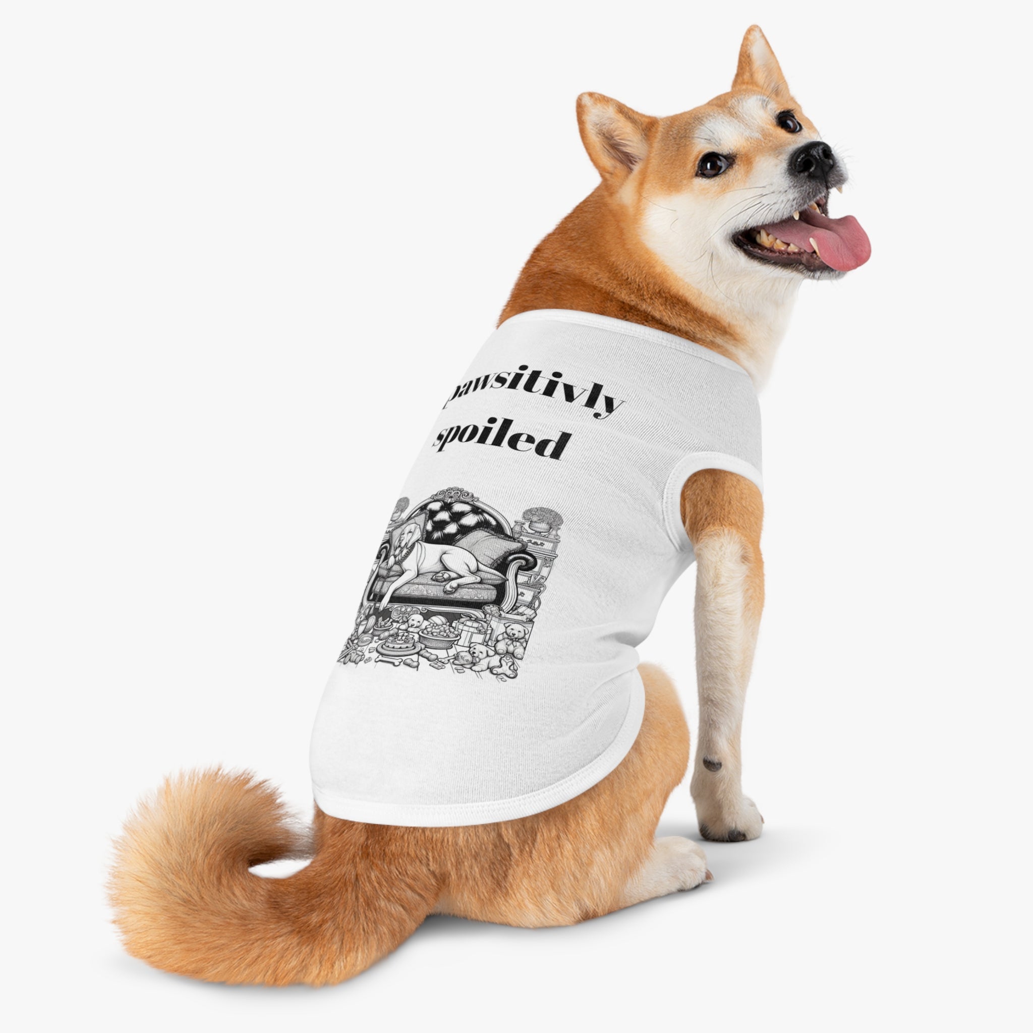 Pawsitively Spoiled Pet Tank Top