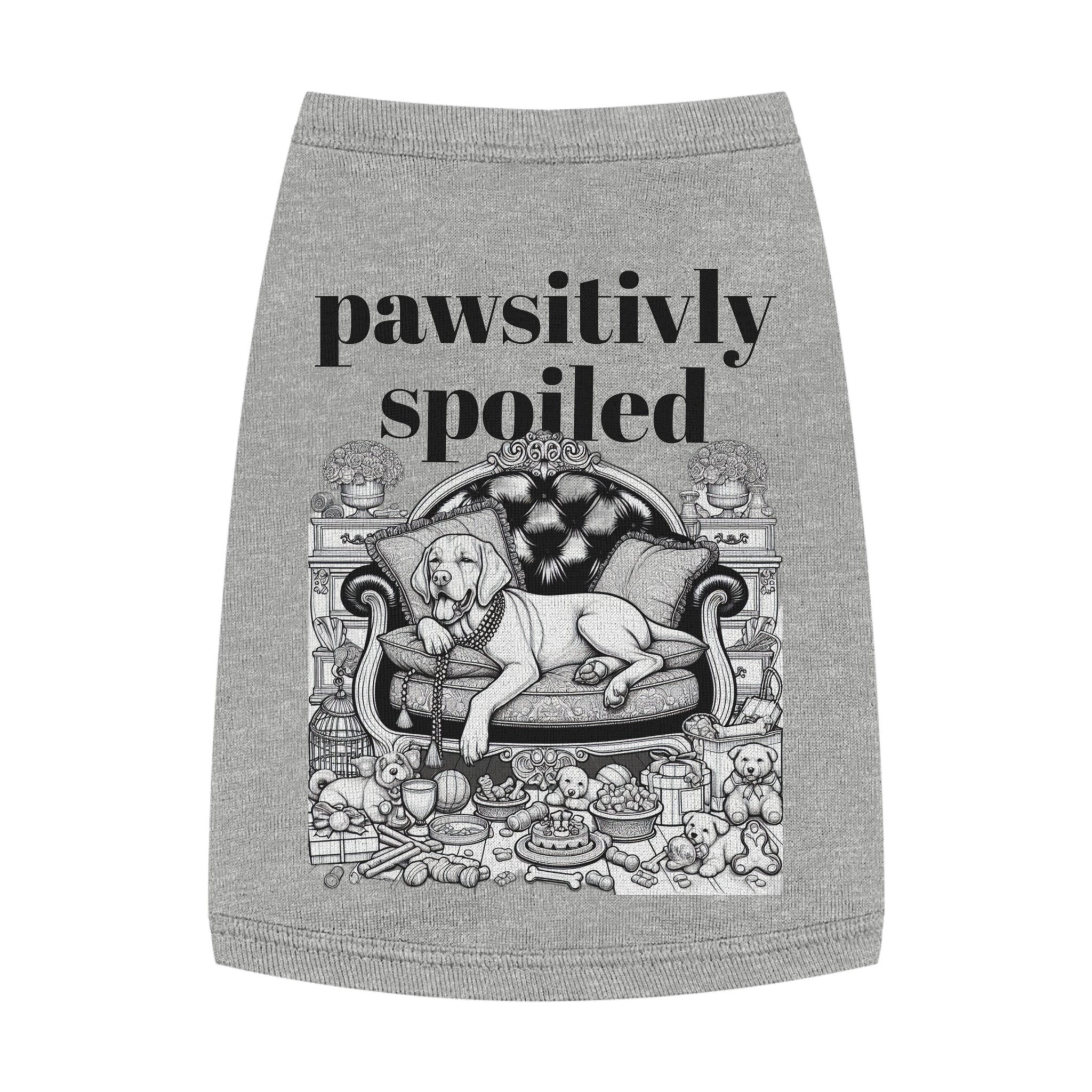 Pawsitively Spoiled Pet Tank Top