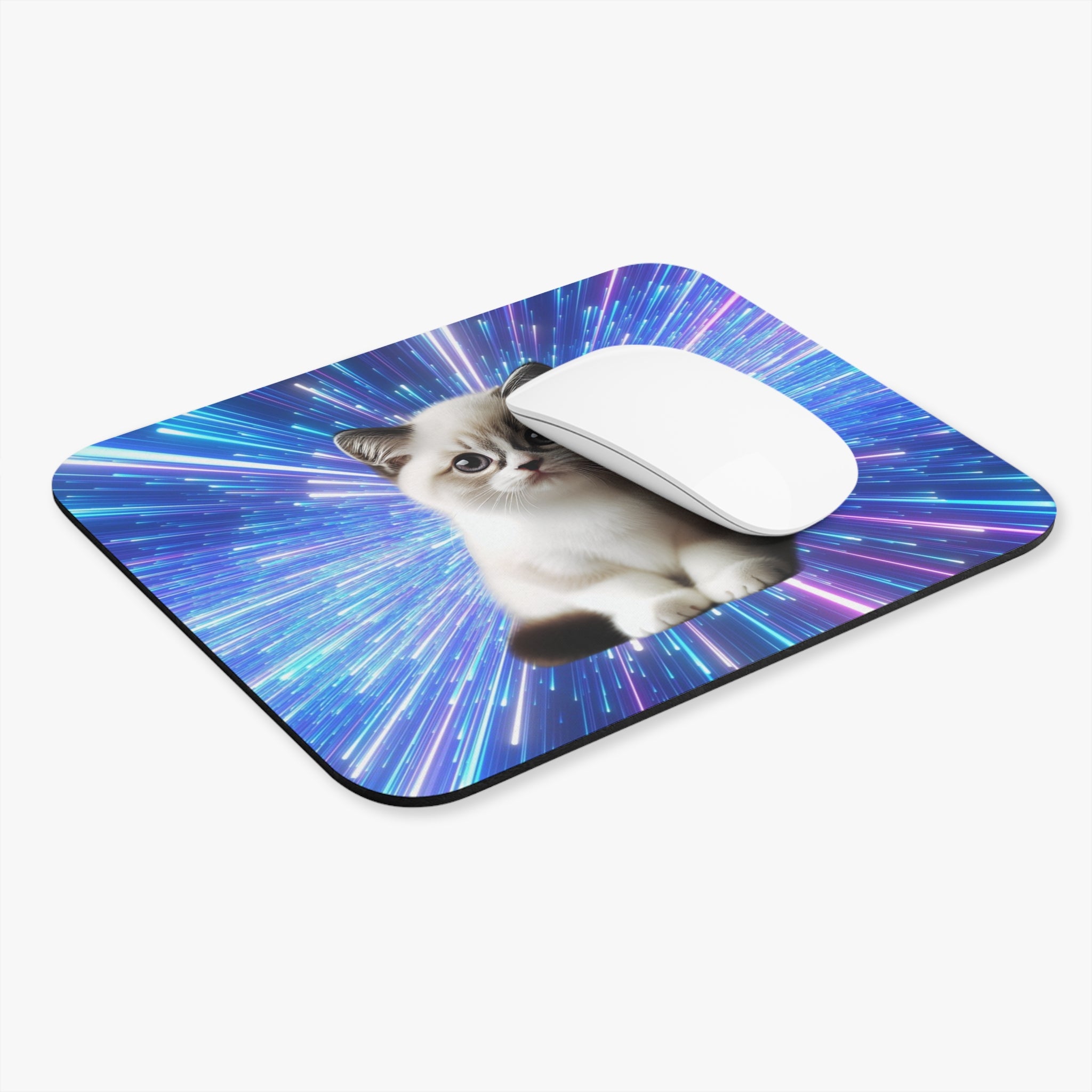 Cosmic Kitty Mouse Pad (Rectangle)