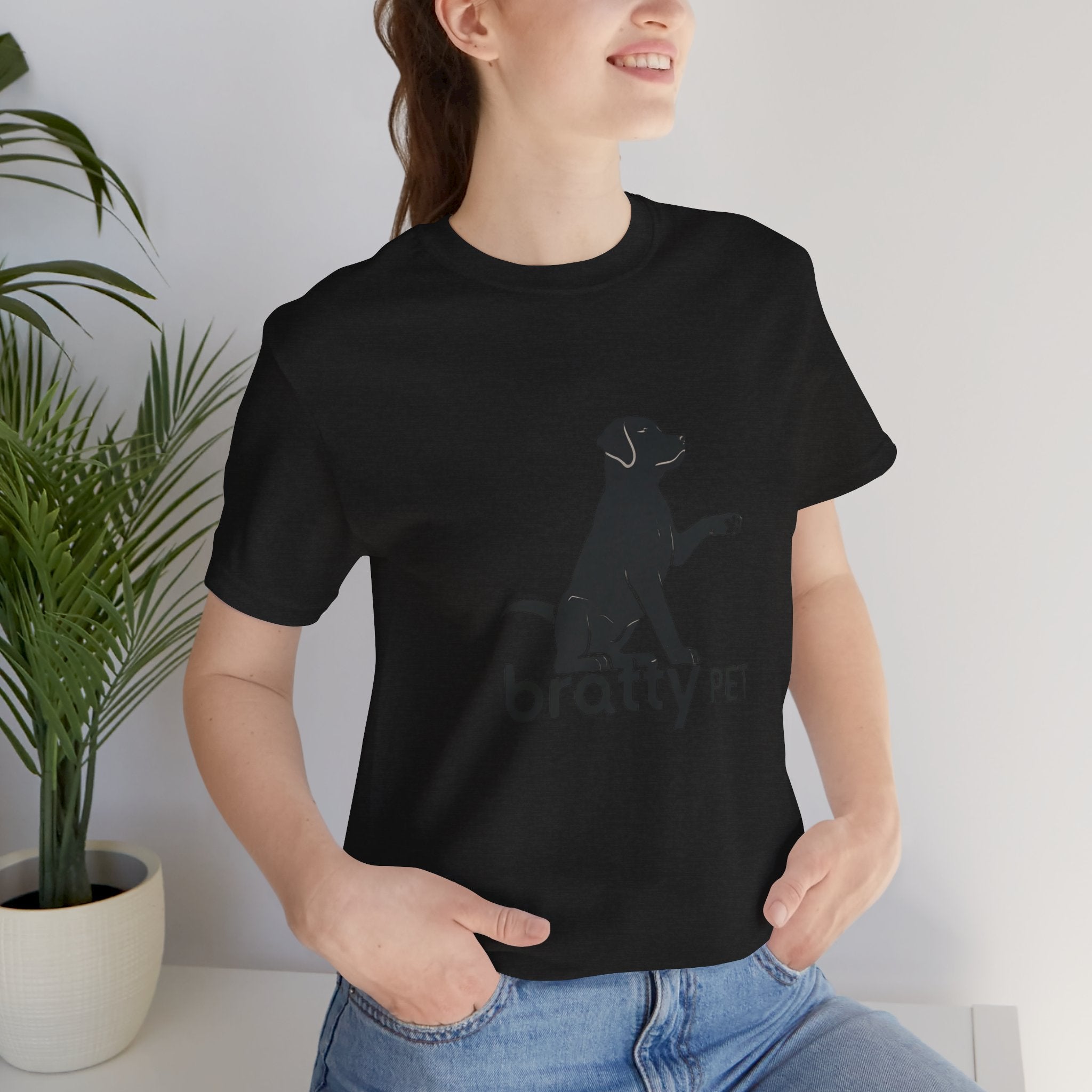 Bratty Pet Unisex Jersey Short Sleeve Tee
