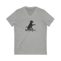 Bratty Pet Unisex Jersey Short Sleeve V-Neck Tee
