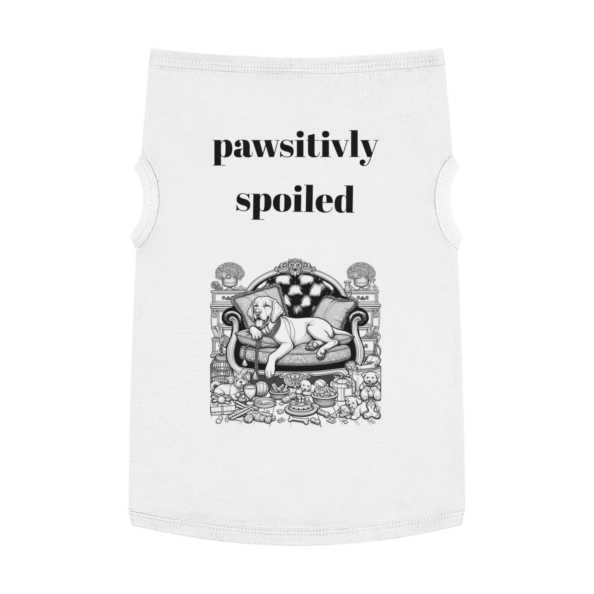 Pawsitively Spoiled Pet Tank Top