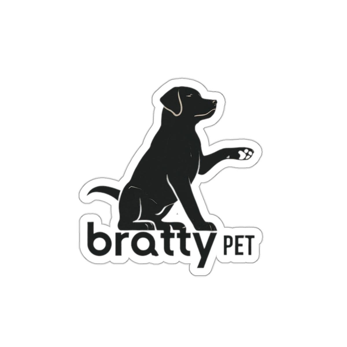 Bratty Pet Kiss-Cut Stickers