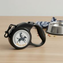 Retractable Leash — "Woah Boy!" Cowboy Dog Walking Leash