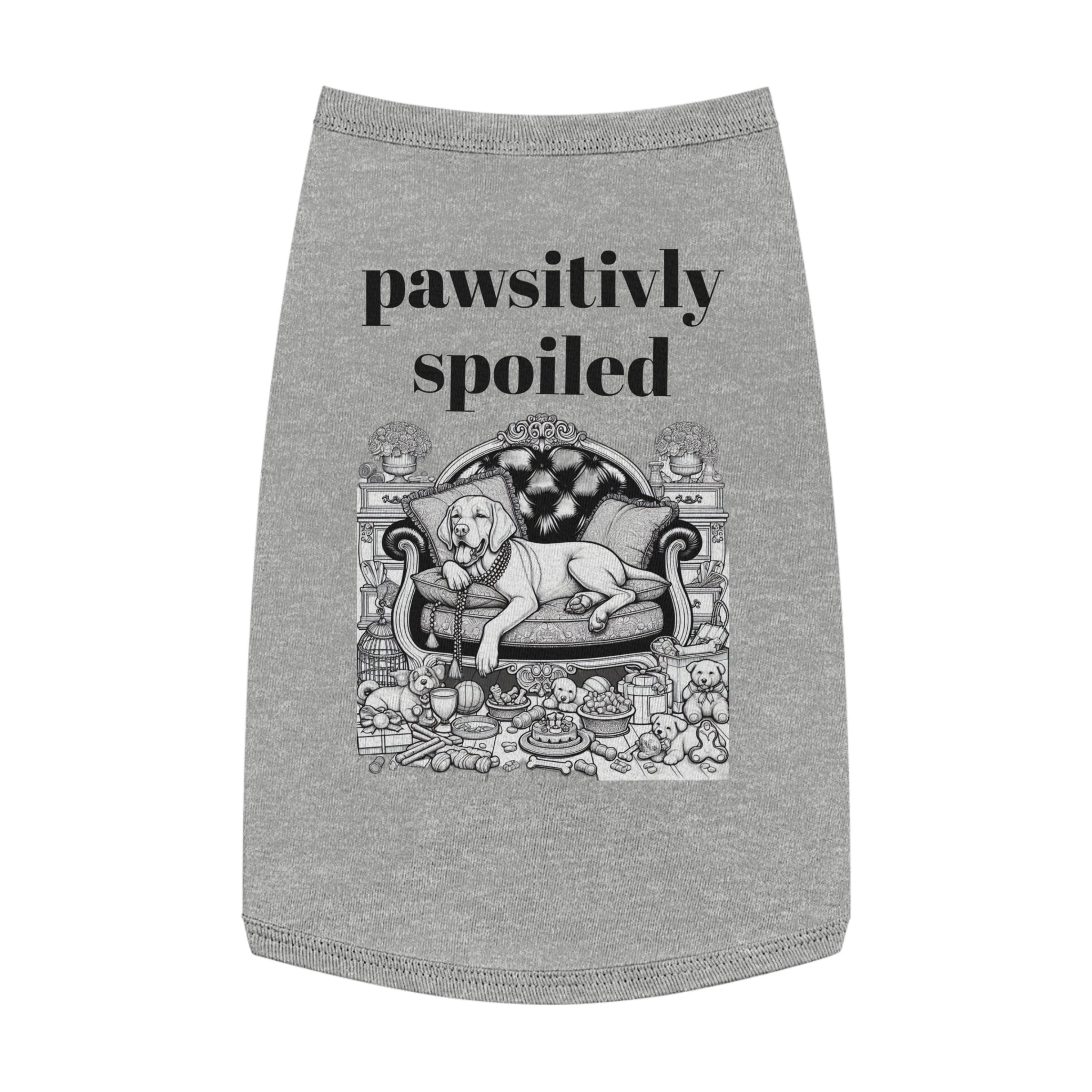 Pawsitively Spoiled Pet Tank Top