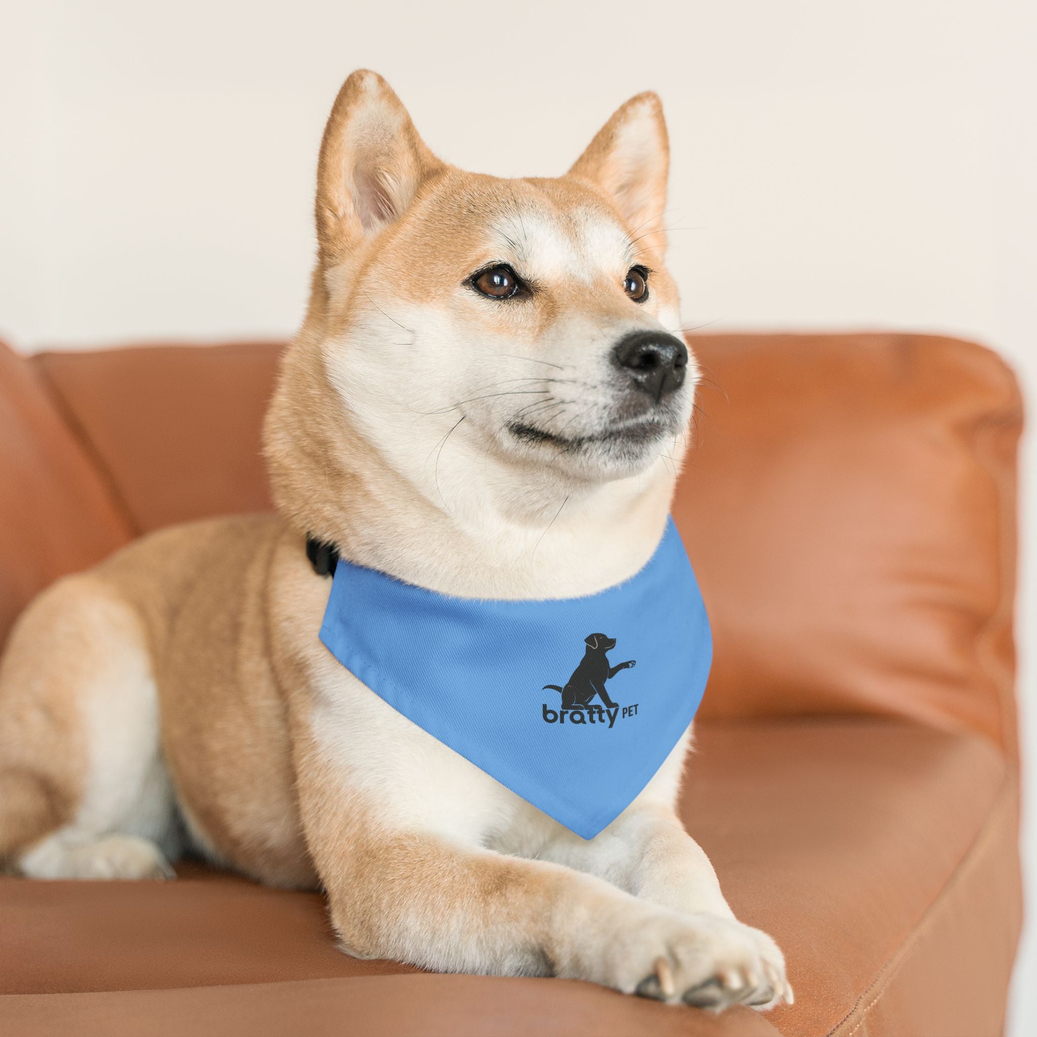 Bratty Pet Bandana Collar