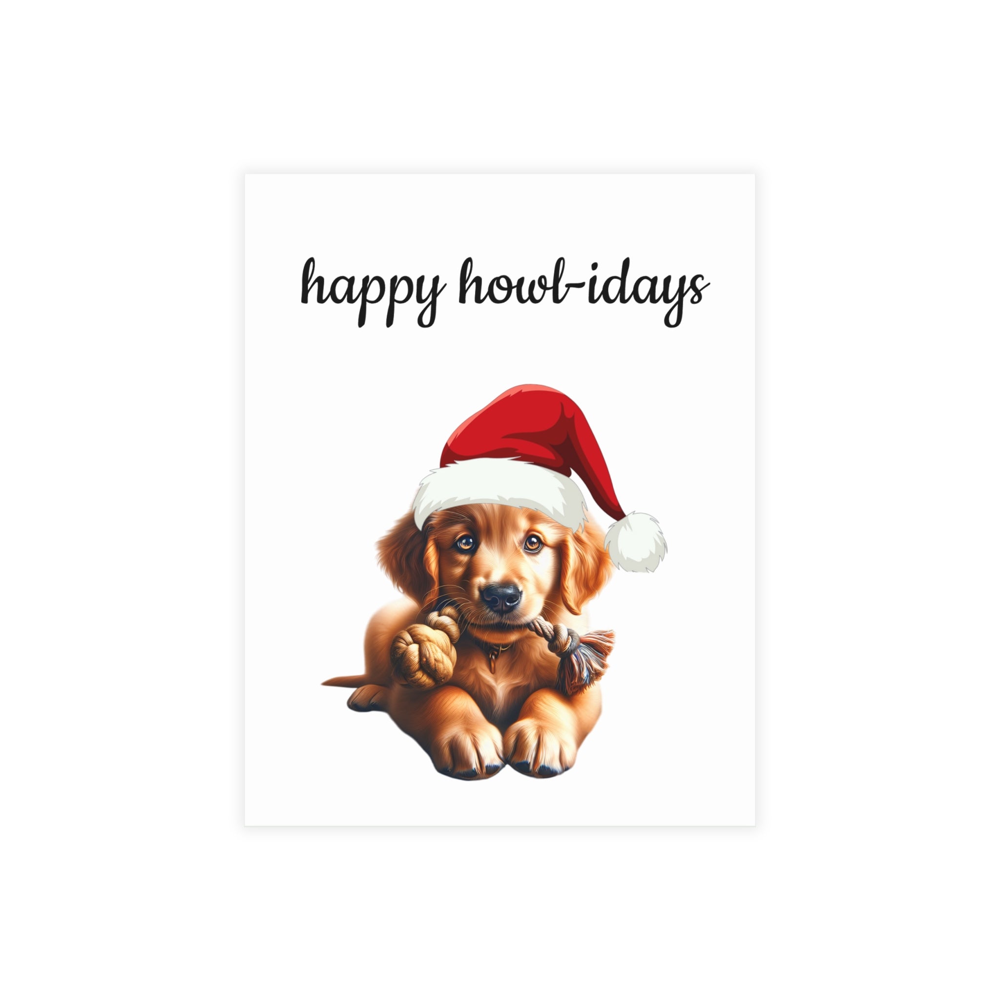 Happy Howl-idays Postcard Bundle for Dog Lovers