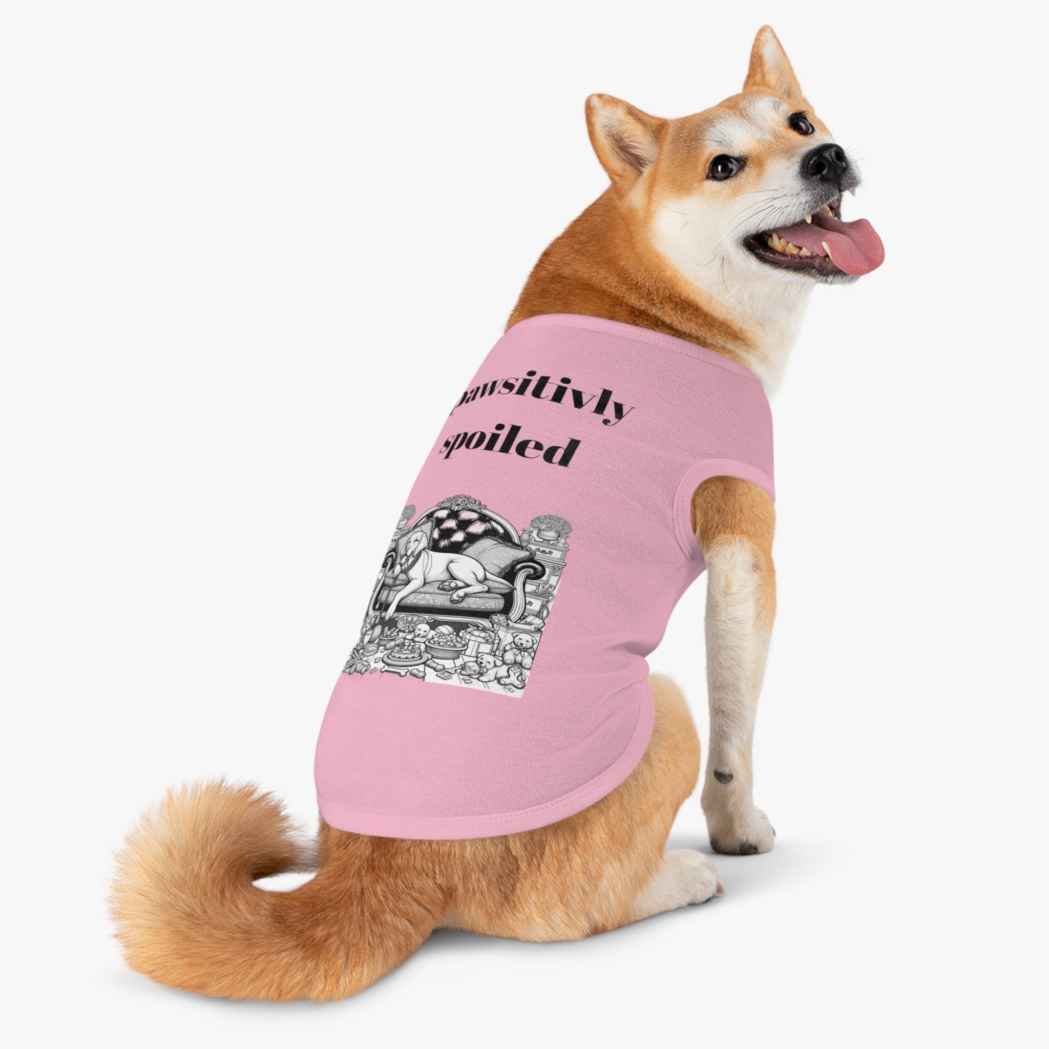 Pawsitively Spoiled Pet Tank Top
