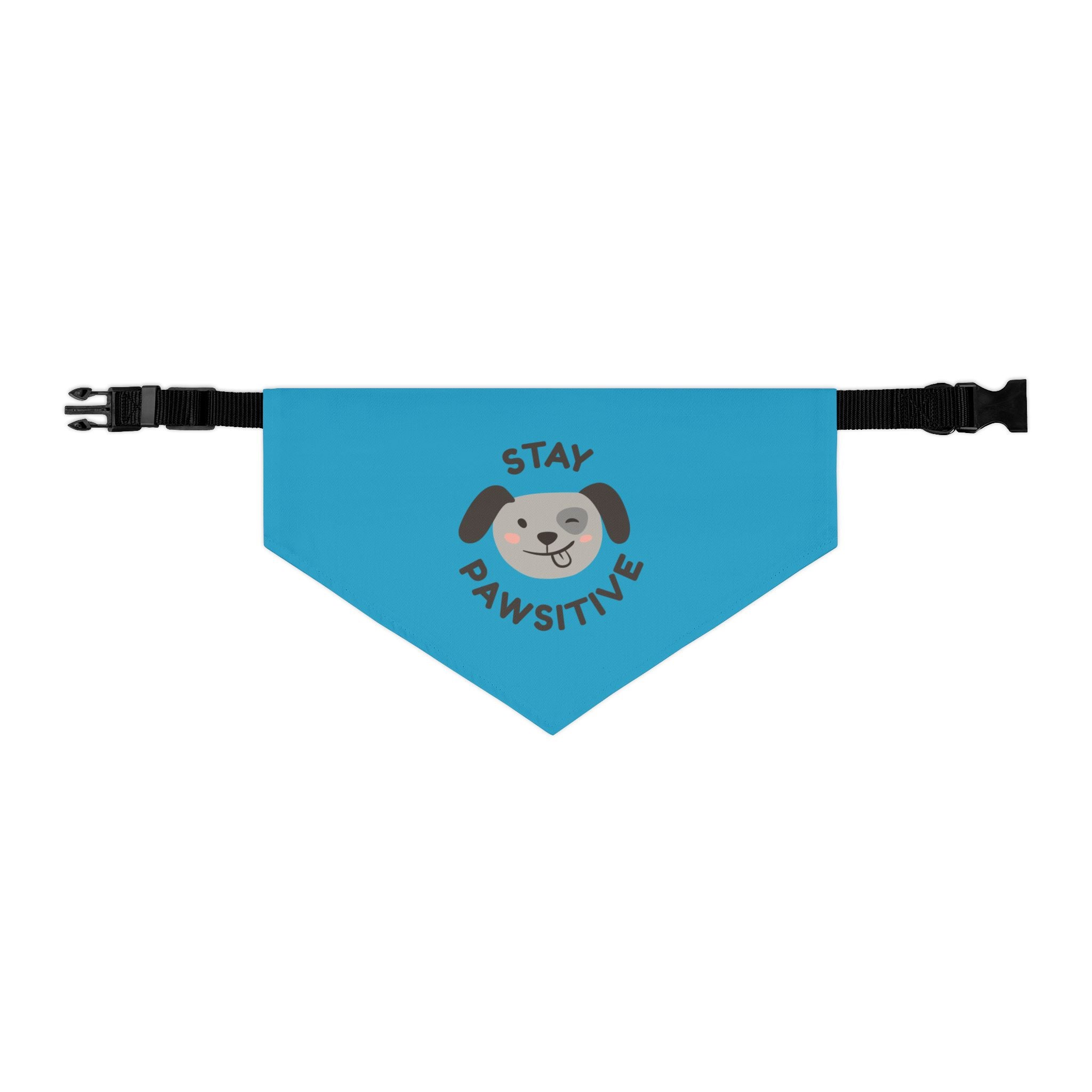 Stay Pawsitive Pet Bandana Collar
