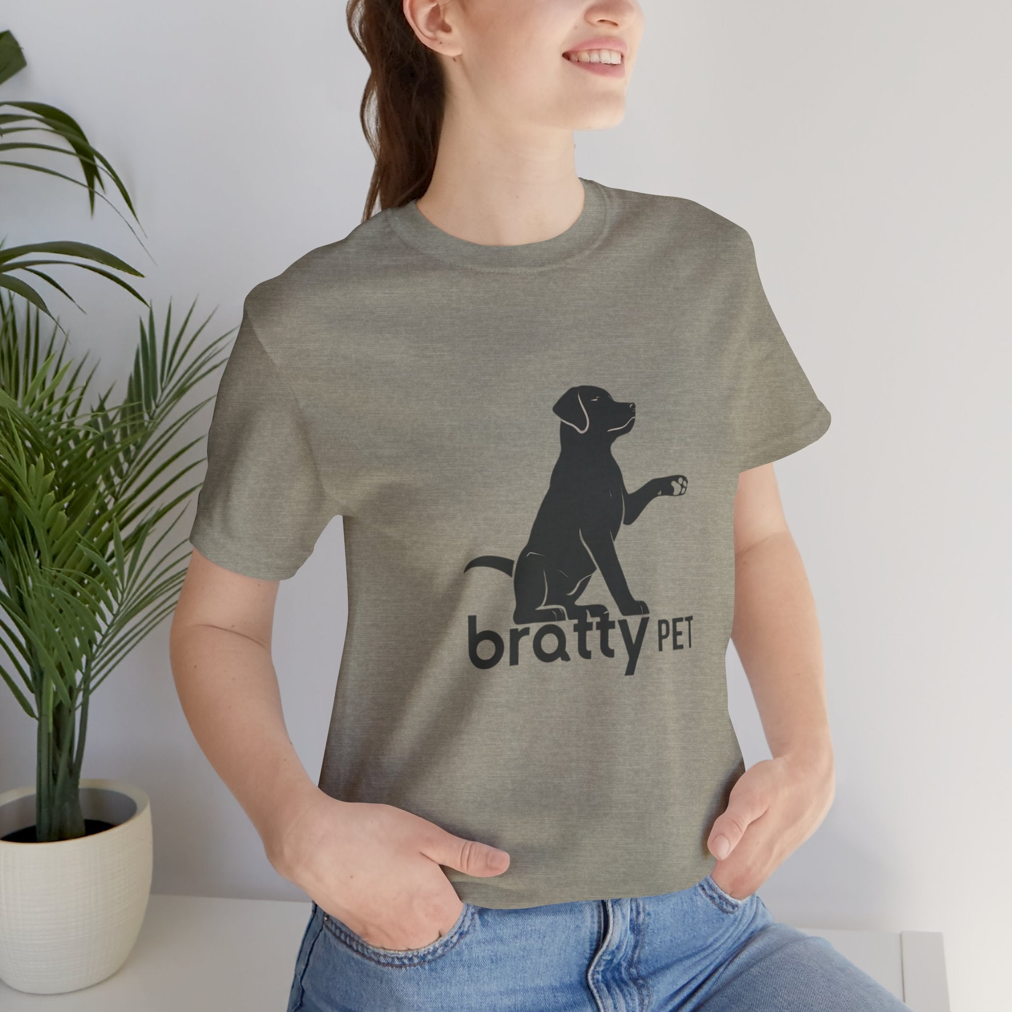 Bratty Pet Unisex Jersey Short Sleeve Tee