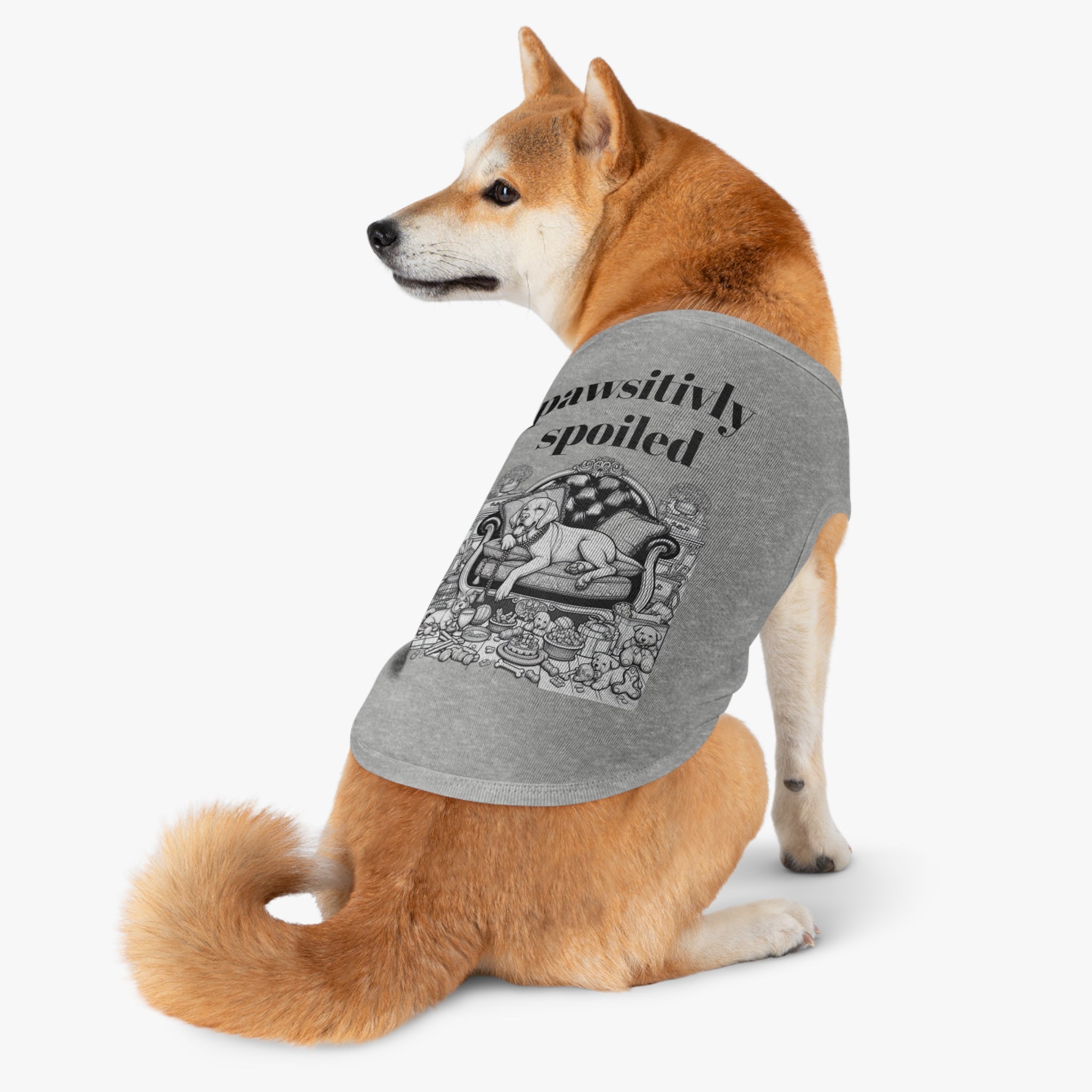 Pawsitively Spoiled Pet Tank Top