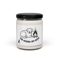 Soy Candle – “Lab-Adora-My-Rear” Camping Scent (9oz)