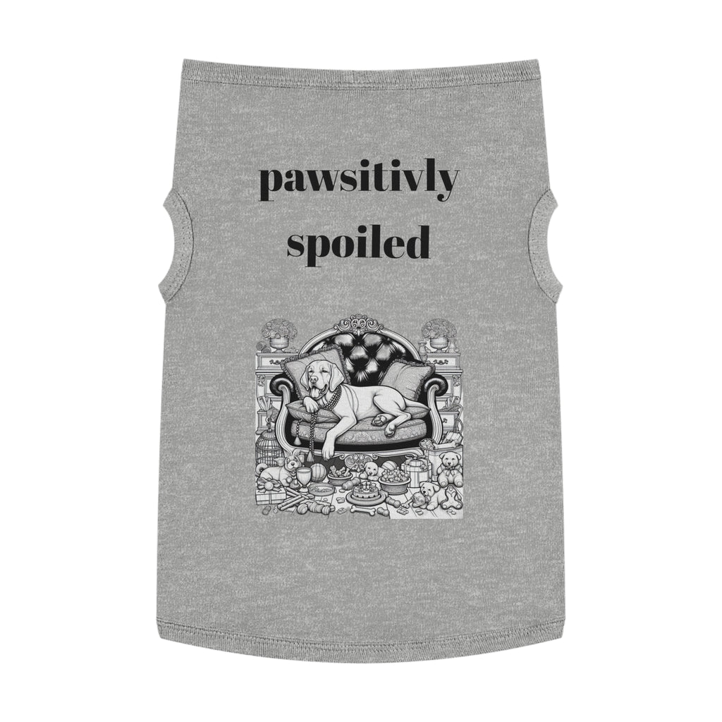Pawsitively Spoiled Pet Tank Top