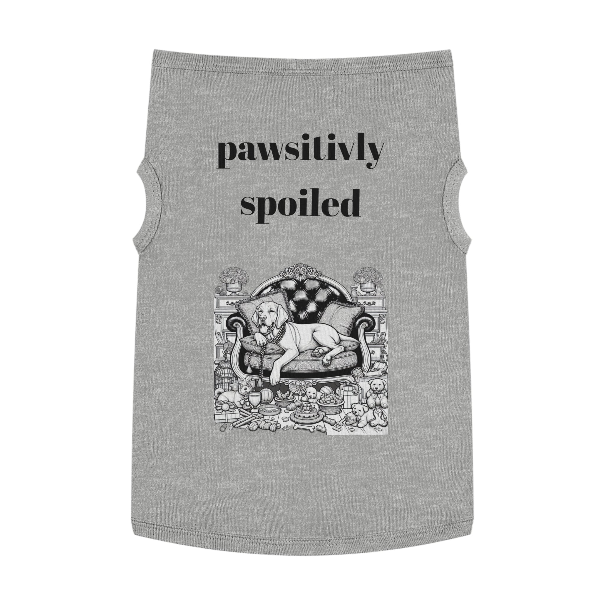 Pawsitively Spoiled Pet Tank Top
