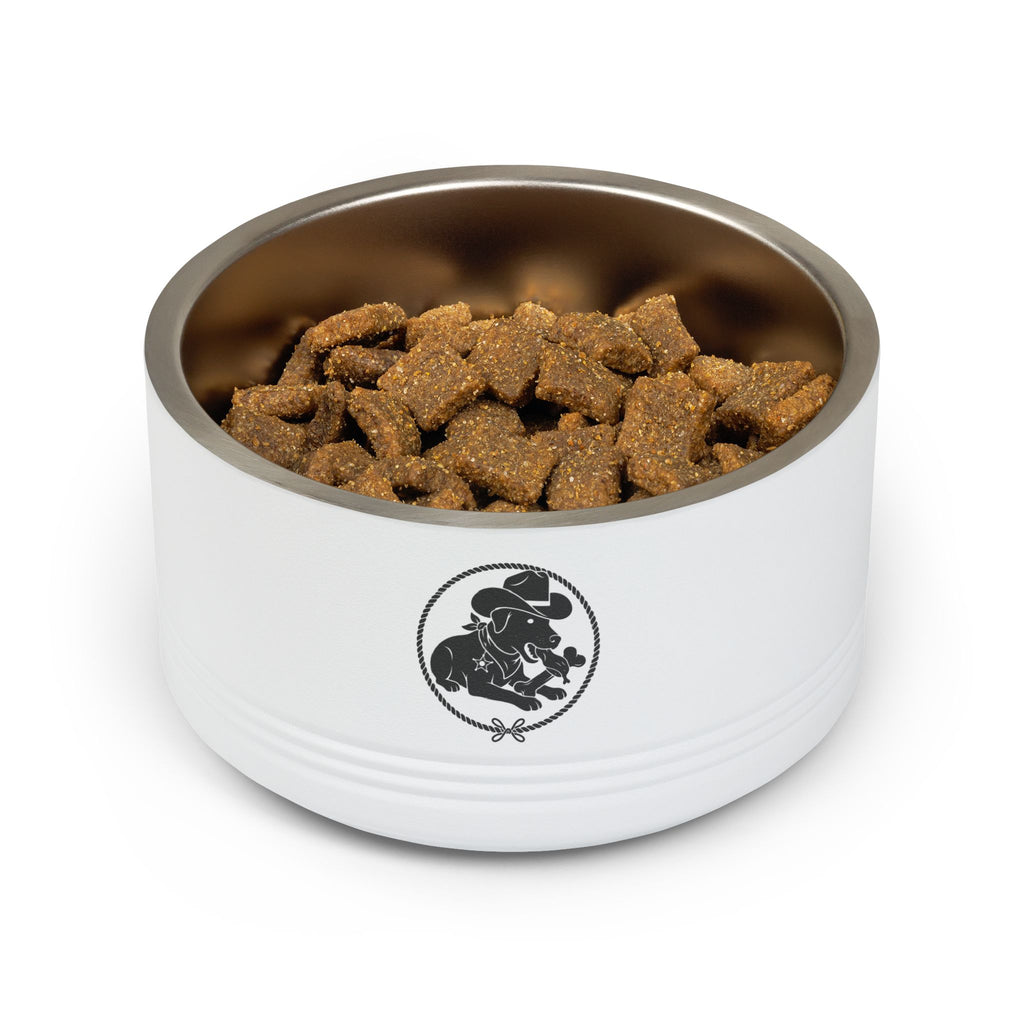 BrattyPet Stainless 18oz Ceramic Pet Bowl — Durable Dog & Cat Food/Water Dish