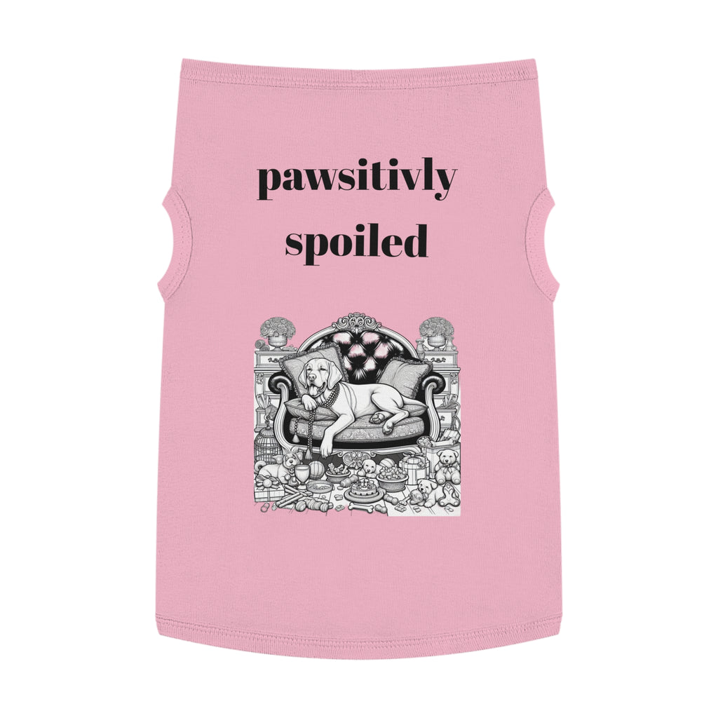 Pawsitively Spoiled Pet Tank Top