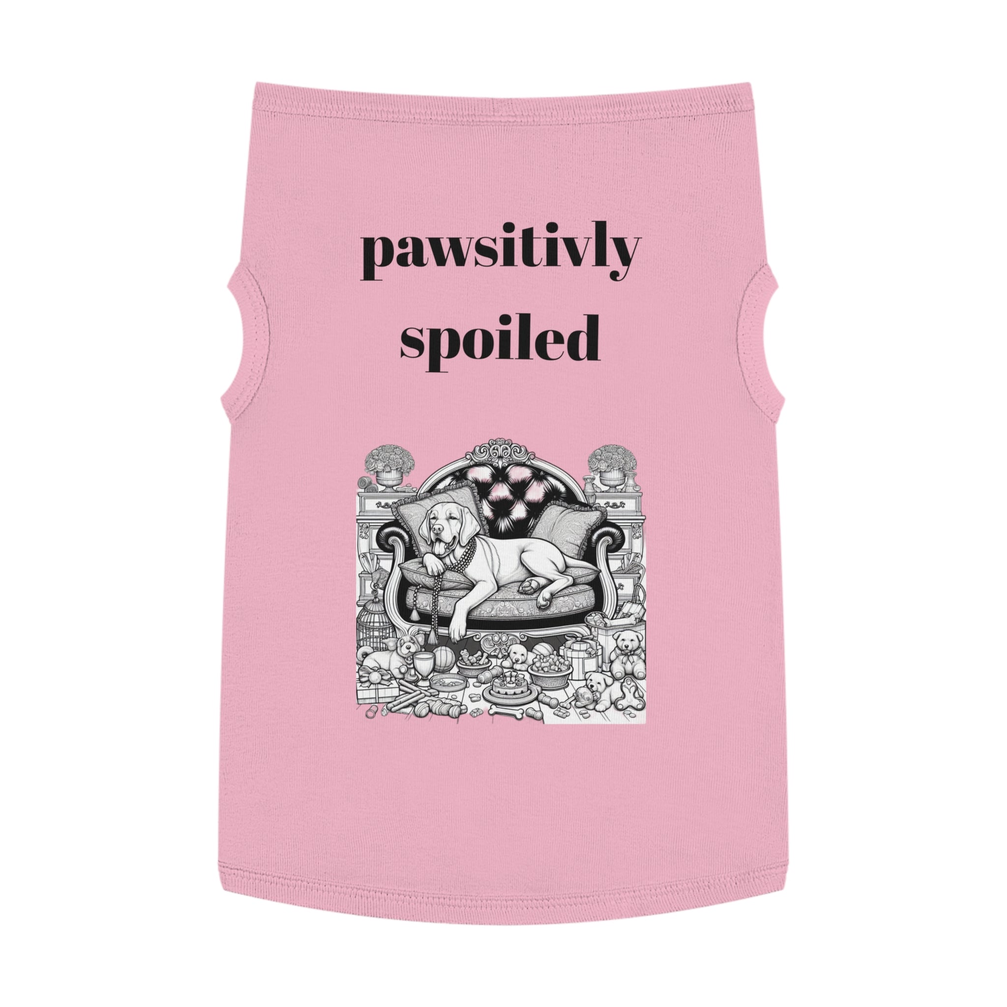 Pawsitively Spoiled Pet Tank Top