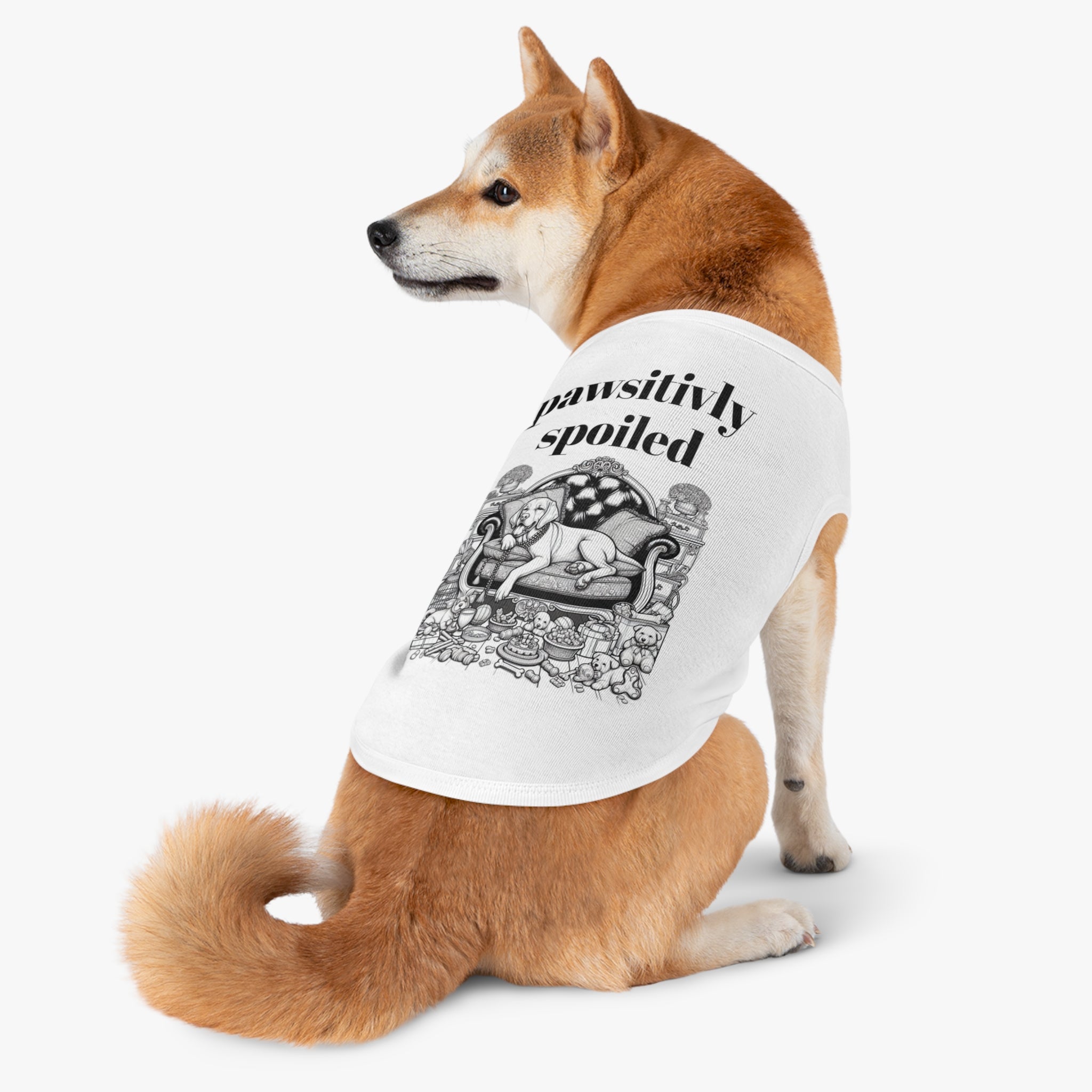 Pawsitively Spoiled Pet Tank Top
